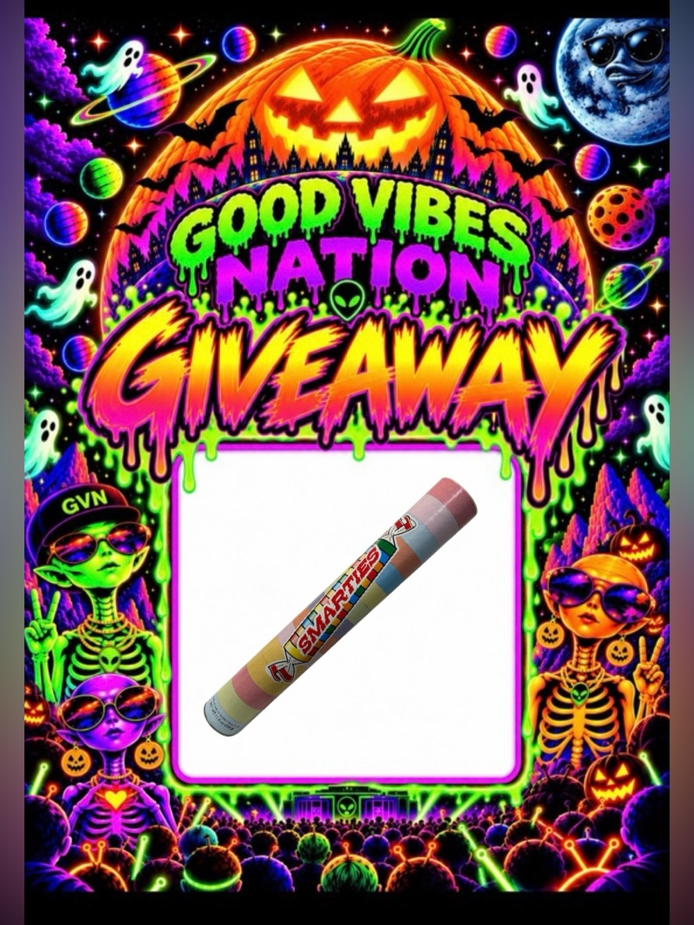 HALLOWEEN EDITION GIVEAWAY 👻 GOOD VIBES NATION 10/4